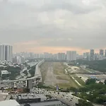 Kl City View 2R1B Free Wifi 6Pax