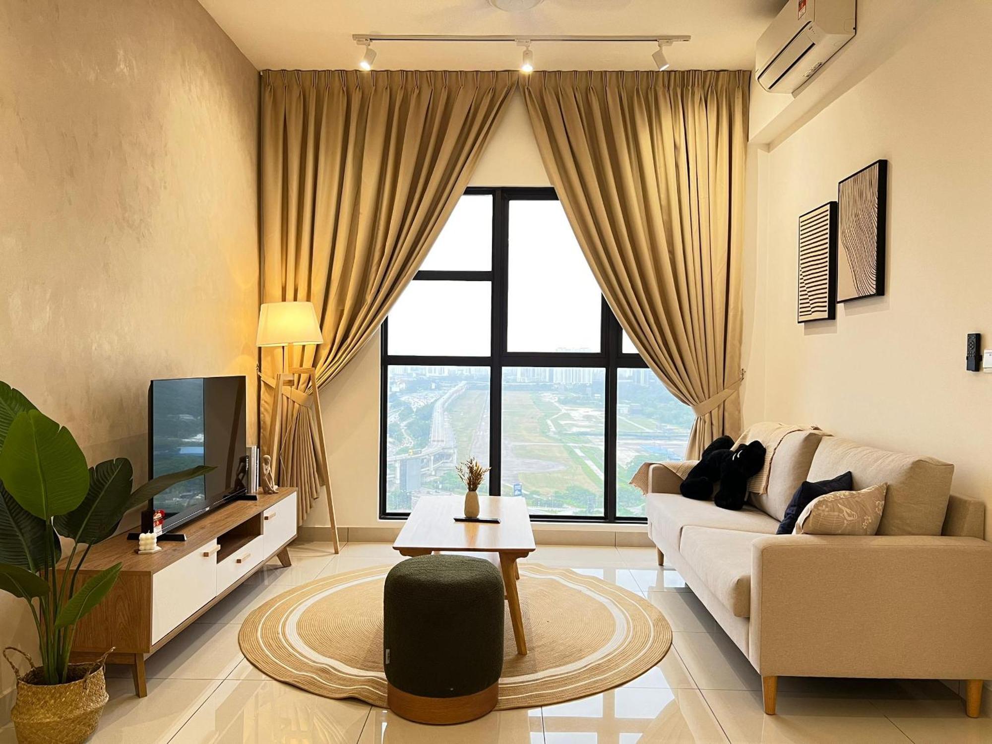 Pangsapuri Kl View 2r1b Free Wifi 6pax *