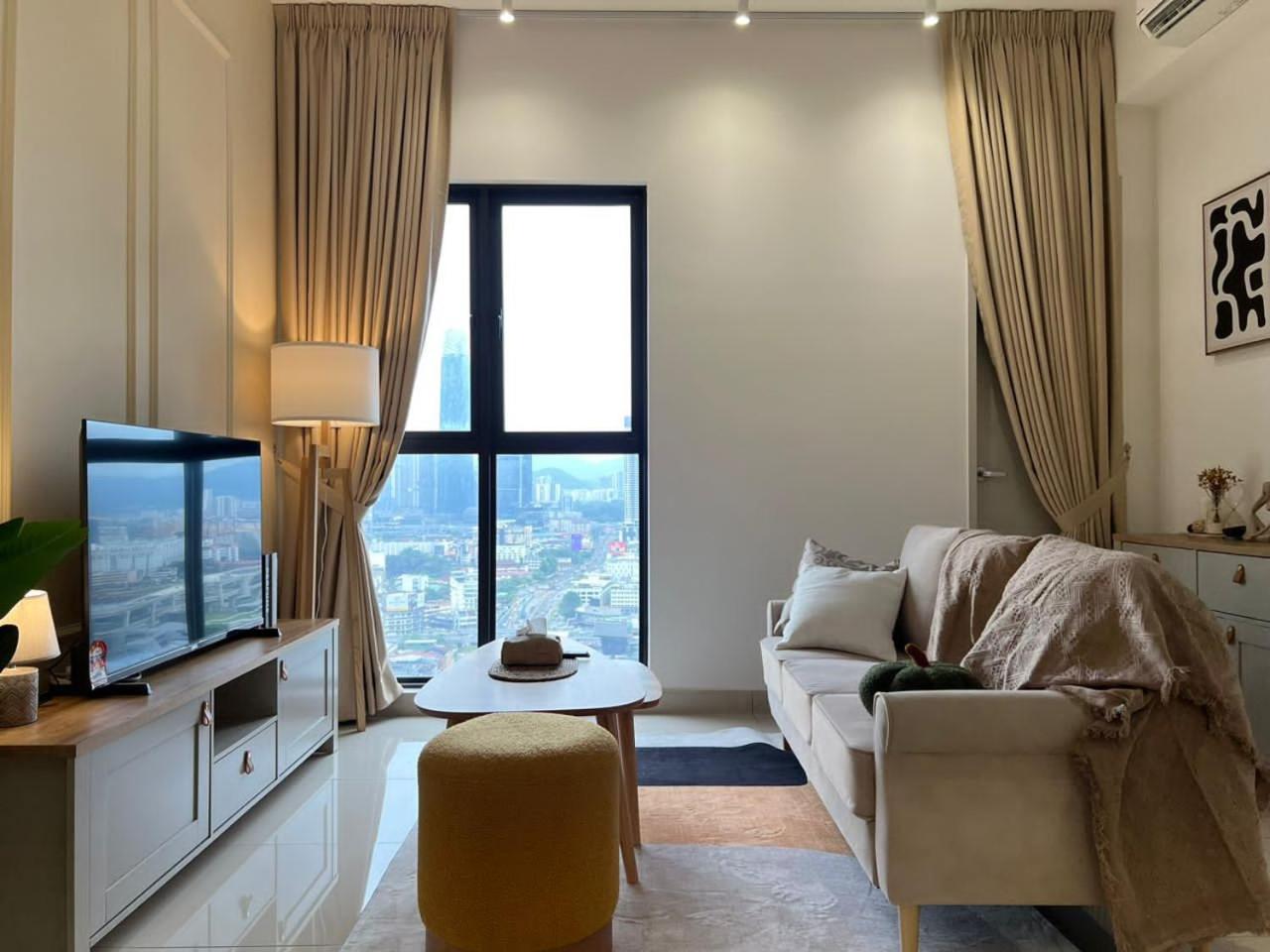 Pangsapuri Kl View 2r1b Free Wifi 6pax *